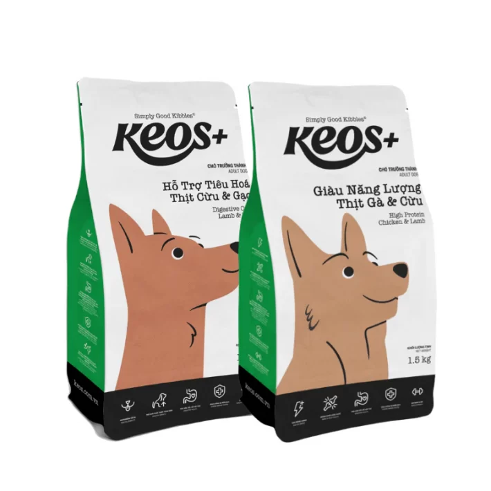 Hạt Cho Chó Trưởng Thành Keos+